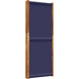 vidaXL Sobna pregrada s 4 panela tamnoplava 280x180 cm | shoptok.hr