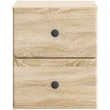  Stenski nočni omarici 2 pcs Sonoma hrast 34,5 x 33 x 40 cm, (5000233640) | Shoptok.si