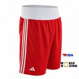 PrideShop Boksarske hlače Adidas - World Boxing IBA - Rdeča , XL Cene