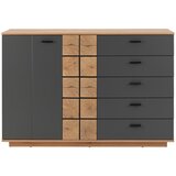 XXXL Komoda Oreta Antracit | Shoptok.si
