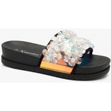 Resti Royalfashion Black women's decorated Maurelle flip-flops | ePonuda.com