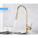 EYN Zlata kuhinjska armatura na dotik | Pipa GK1218 — Zlata — NE | Shoptok.si