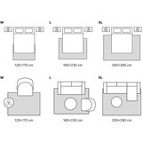 Hanse Home Rdeča obojestranska ročno tkana volnena preproga 200x290 cm Kamal Rami – Nouristan | Shoptok.si