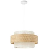 Viseći luster BOHO 1xE27/60W/230V prečnik 40 cm juta/krem Cene