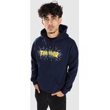 Thrasher Lightning Pulover s kapuco Pulover s kapuco navy Cene