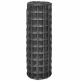 Euro ograda 10 x 1,5 m čelična siva | Shoptok.si