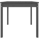  Vrtni stol sivi 82,5 x 82,5 x 76 cm od masivne borovine | shoptok.hr