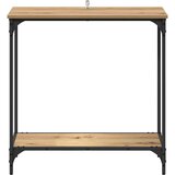  Konzolna stolica s policom hrast artisan 75 x 30.5 x 75 cm | shoptok.hr
