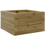  Vrtno cvetlično korito 40x40x23 cm impregnirana borovina | Shoptok.si
