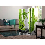 Artgeist PARAVAN 135/172/3 cm bela, svetlo zelena | Shoptok.si