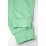 Coccodrillo Otroška bombažna trenirka zelena barva | Shoptok.si