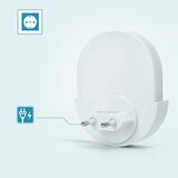 Aigostar LED noćno svetlo sa senzorom LED/1W/230V ovalno | Eponuda.com