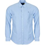 Polo Ralph Lauren CHEMISE CUSTOM FIT EN OXFORD LEGER Plava Cijene