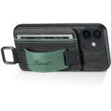 INORCO SUTENI H13 za iPhone 12 mini 5,4-palčni etui z držalom za kartice s trakom za roko, stojalom za roke, usnjenim ovitkom za telefon PC+TPU, (22033758) | Shoptok.si
