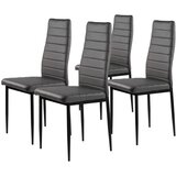 Modern Home Garnitura stolica za dnevni boravak 4 komada, siva ModernHome | shoptok.hr