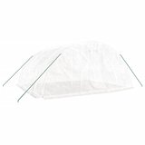  Staklenik s čeličnim okvirom Bijeli 20 m² 5x4x2,3 m | shoptok.hr