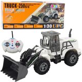Lean Toys Daljinsko voden gradbeni bager RC luči bele barve 1:30 | Shoptok.si