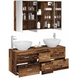  Set namještaja za kupaonicu 4 kom. Staro drvo | shoptok.hr