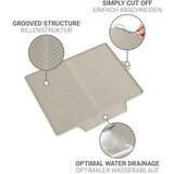 Wenko Bež plastična podloga za ocjeđivanje posuđa 34x40 cm Nelia – | shoptok.hr