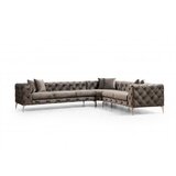 Atelier Del Sofa ugaona garnitura como right anthracite | ePonuda.com