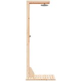 Vanjski tuš 210 cm Masivna borovina i nehrđajući čelik Prirodna | shoptok.hr