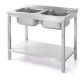  Sto s duplim sudoperom i policom Budget Line | Eponuda.ba