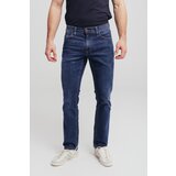 Legendww muške slim fit farmerke sa ravnim nogavicama u plavoj boji -model 108 .108-8213-m1 | ePonuda.com
