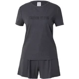 Calvin Klein Underwear Kratke hlače za spanje 'Intense Power' pegasto siva