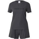 Calvin Klein Underwear Kratke hlače za spavanje 'Intense Power' siva melange