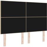  LED glava kreveta Siva zelena 160 cm Kordura tekstil | Eponuda.com
