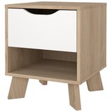 Tvilum Bijeli/u prirodnoj boji noćni ormarić Ikast – | shoptok.hr
