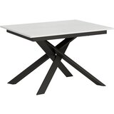 Itamoby   Ganty (90x120/180 cm) - bela, barva nog: antracit - raztegljiva jedilna miza, (20842982) Cene