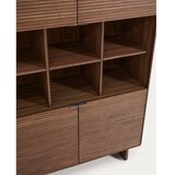Kave Home Temno rjava omarica v orehovem dekorju 100x163x40 cm Norlen – | Shoptok.si