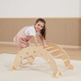 Viga drvena prirodna Montessori klackalica | shoptok.hr