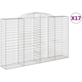  Lučne gabionske košare 17kom 300x50x180/200cm pocinčano željezo | Eponuda.com