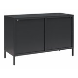 Støraa Crna metalna vitrina 100x64x40 cm Luna – | shoptok.hr