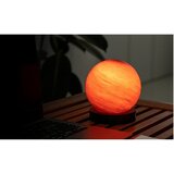 Gingko LED stolna lampa u tamnoj prirodnoj boji sa staklenim sjenilom (visina 13 cm) Sand Storm – | shoptok.hr