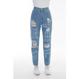 BİKELİFE Jeans - Blue - Mom Cene