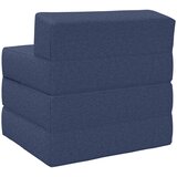 SOFA na razvlačenje Plava 200 x 70 x 15 cm Tkanina | shoptok.hr