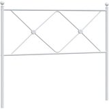  Metalno zamjensko uzglavlje bijelo 100 cm | shoptok.hr