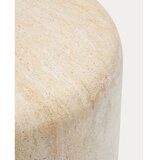 Kave Home Betonska okrogla vrtna mizica ø 60 cm Drasi – | Shoptok.si