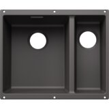 Blanco sudoper SUBLINE 340/160-U SILGRANIT GLAVNI BAZEN LIJEVO, bez InFino pribora - KAMENO SIVA | shoptok.hr