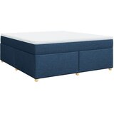  Krevet s oprugama i madracem plavi 180x200 cm od tkanine | shoptok.hr