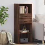 The Living Store Visoka omara rjavi hrast 45x42,5x124 cm inženirski les - Visoka Omara, (21661352) | Shoptok.si