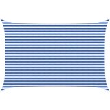  Senčna platna Modra in bela 3 x 5 m HDPE, (5000241384) | Shoptok.si
