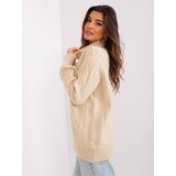 Wool Fashion Italia Sweater-AT-SW-2355-2.12P-beige | Shoptok.si
