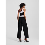 Karl Lagerfeld jeans Hlače na rob črna | Shoptok.si