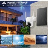  Immax NEO 07804L - Pametna spoljašnja solarna kamera sa senzorom SENTRY 9000mAh Wi-Fi Tuya IP65 | Eponuda.com