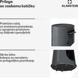 Klarstein Frost hladilec zraka z vodnim hlajenjem | 200 m³/h | 7 l | 20 m² | 2 hladilna paketa | 4 načini | 45 W | Shoptok.si