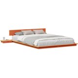 Konstrukcija postelje Rjava 150 x 200 cm les, (5000125955) | Shoptok.si